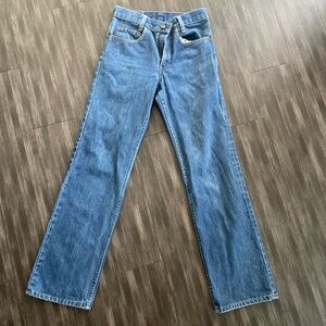 Vintage Levi’s High Waist Straight Leg Jeans